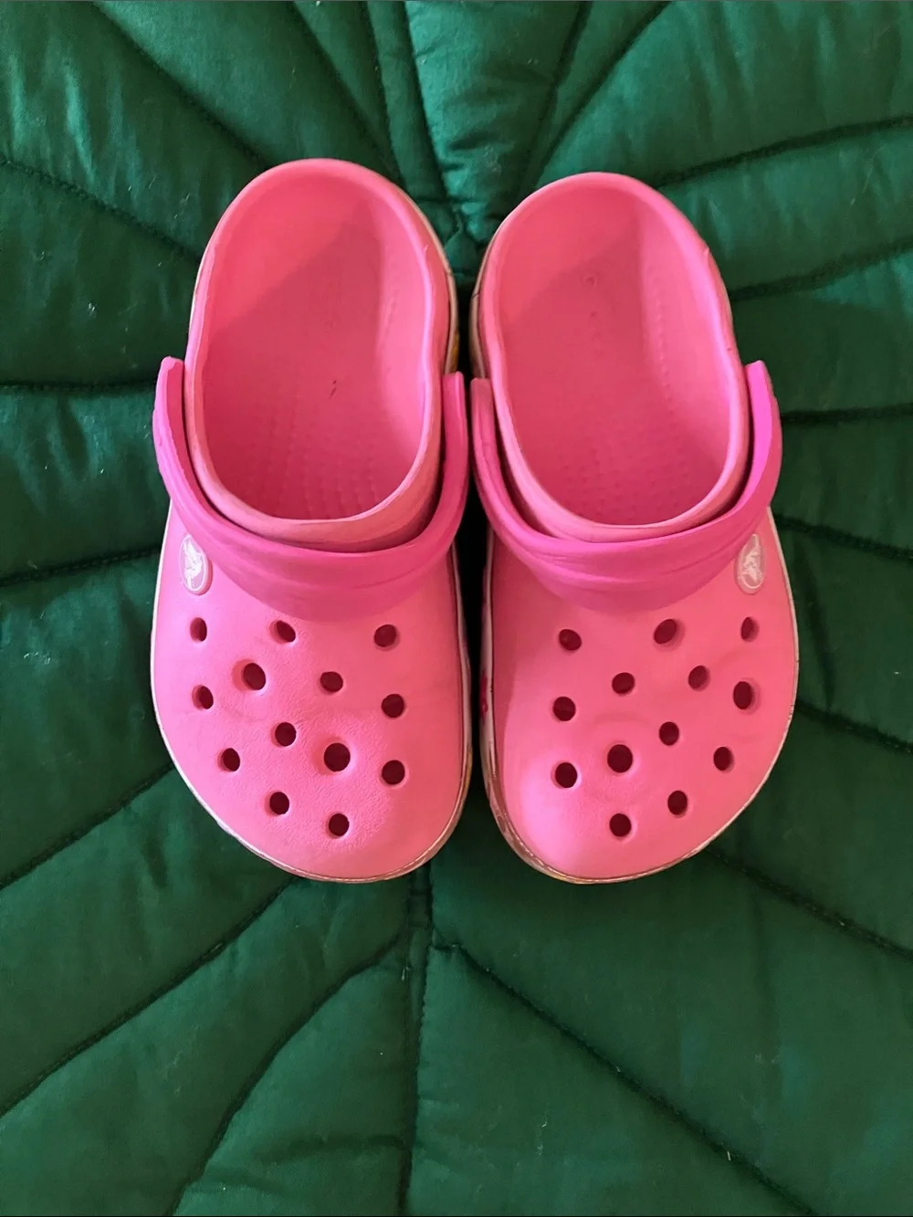 Crocs light up pink Minnie Mouse color, kids size C10